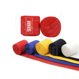 ผ้าพันมือชกมวยแบบสั่งทำพิเศษ สีพื้น ผลิตในปากีสถาน - Product Image 2