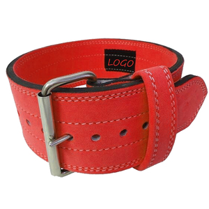 Weightlifting Leather <b>Belt</b> Professional 10mm Thick Powerlifting <b>Belt</b> Genuine Leather Core Stability for <b>Squat</b> Deadlift OEM - Product Image 4