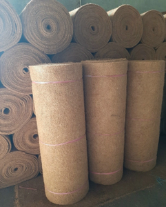แผ่นใยมะพร้าวธรรมชาติ 100% แบบม้วน สำหรับงานหนัก ตาข่ายใยมะพร้าว ย่อยสลายได้ ใช้สำหรับสวนและการควบคุมการกัดเซาะ - Product Image 5