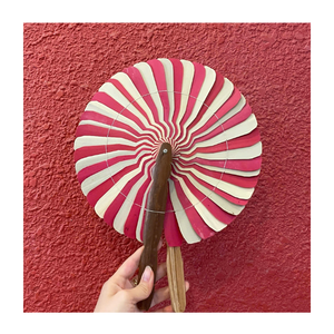 Traditional Coconut Leaf Fan Handmade By Vietnamese Artisans Natural Eco Friendly Palm Fan For Cultural Gifts And <b>Home</b> Decor - Product Image 3
