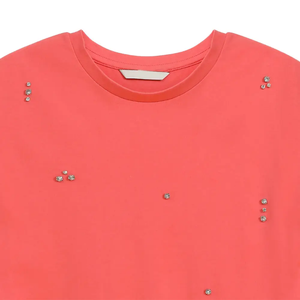Camisetas Casuales con Pedrería para Hombre y Mujer, 100% Algodón Tejido, Talla Grande, Personalizadas, 300 Gramos, Unisex, Formales, Sólidas, Ecológicas - Product Image 6