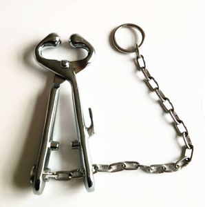 Oferta Especial 2024: Cadena de Sujeción Manual de Acero Inoxidable para Ganado, Herramientas de Contención para Granjas, Abrazadera Veterinaria de Alta Calidad - Product Image 3