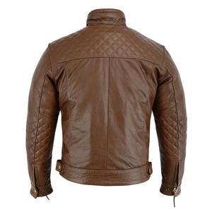New Arrival Blank Men Motorbike Leather <b>Jacket</b> Unisex Full Sleeve Comfortable Fit Racer <b>Jackets</b> All Season Windproof Moto <b>Jacket</b> - Product Image 5