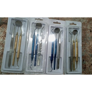Jamso Industries 4 Kits Básicos de Examen Dental, 12 Piezas, Herramientas de Calidad Premium, Certificación CE, Estándar ISO13485 Clase I - Product Image 1