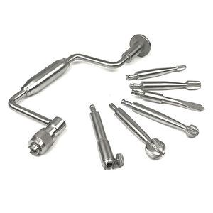 Hudson Brace Orthopedic <b>Hand</b> <b>Drills</b> Manual Stainless Steel Professional Surgical Instrument Set Durable High Precision - Product Image 4