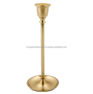 Candelabro de Metal Vintage creativo hecho a mano decoración del hogar de Navidad portavelas decorativo de Metal en miniatura para Decoración - Product Image 3