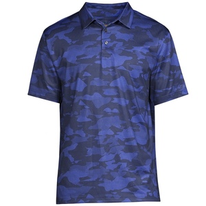 Productos Populares al por Mayor, Camiseta Polo de Punto con Camuflaje Completo para Hombre, Duradera y que Absorbe la Humedad - Product Image 1