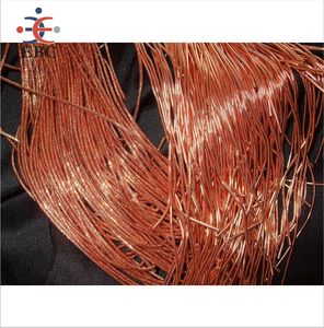 Export Belt Corp. Embroidery Material Metallic French Bullion Embroidery Wire Jewelry <b>Making</b> Beading (1MM 55 Yards Rose Gold) - Product Image 6