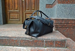 กระเป๋าเดินทางหนังแท้คุณภาพสูง รุ่น Duffle Weekender น้ำหนักเบา ซิปปิด จุของได้เยอะ พกพาสะดวก - Product Image 2