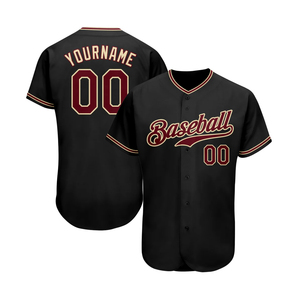 Factory Price Custom Baseball Jerseys Lightweight Mesh Baseball Jerseys Fast Delivery Private Label - Product Image 1