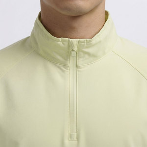 Men's Performance Quarter-Zip Sports <b>Jacket</b> Pro Fit Men's Active Fitness Wear Quick Dry Lightweight Skin Friendly Hooded <b>Jacket</b> - Product Image 4