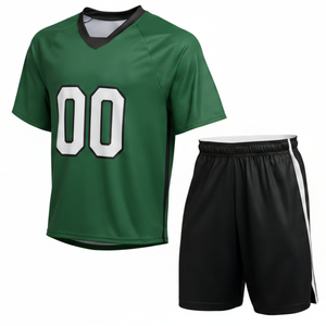 Men Custom Made Breathable 100% Cotton Anti-Bacterial Mesh Lacrosse Uniform <b>Cheap</b> Printed Quick Dry Plus Size - Product Image 2