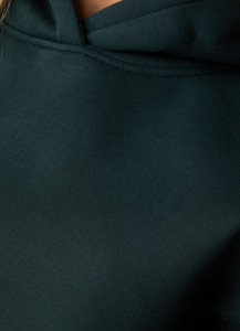 Sudadera con Capucha Unisex Extra Grande, de Felpa, Color Sólido, Informal, con Bolsillo, Tejida, Corte Regular, para Otoño - Product Image 5