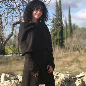 Robe à capuche en coton style bohème elfe fée pour femme, tenue de festival et de forêt - Product Image 2