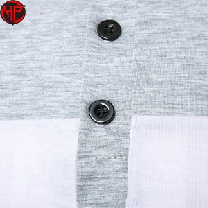 Chemise de golf décontractée unisexe à manches longues en tricot à séchage rapide Hexaplus Industries pour homme, polyester et coton, noir, blanc, gris - Product Image 3