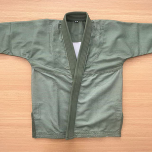 ชุดฝึกศิลปะการต่อสู้แบบดั้งเดิมสีเขียวป่าที่ทนทานเป็นพิเศษ - Product Image 2