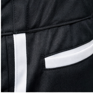 Pantalon de baseball/softball noir personnalisé sublimé pour adulte, coupe unisexe, taille élastique, polyester/coton - Product Image 6