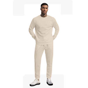 Conjunto Deportivo Casual de Invierno para Hombre, Diseño Personalizado al por Mayor, 100% Algodón, Forro Polar Transpirable, Sudadera con Capucha - Product Image 3