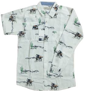 เสื้อเบลาส์แขนยาวสำหรับเด็กผู้ชาย, เสื้อลำลองสำหรับเด็กระบายอากาศได้ดี - Product Image 3