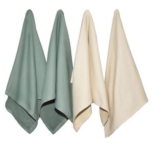 Essuie-tout personnalisé de haute qualité 100% coton, écologique, design simple - Product Image 5