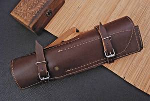 Juego de Cuchillos de Chef de Acero de Damasco Forjado a Mano, Cuchillos de Cocina Profesionales Hechos a Mano, Juego de Cuatro Piezas, Mango de Madera Pakka Ambidiestro - Product Image 6