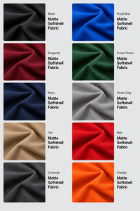 <b>Fleece</b> <b>Lined</b> Softshell <b>Jacket</b> <b>Mens</b> Winter Outdoor Workwear Custom Embroidery Logo Wholesale OEM Manufacturer - Product Image 4