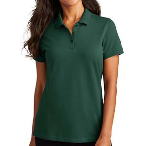 Camiseta Polo para Mujer, 100% Poliéster Algodón, Bordada e Impresa, Estilo Casual, Corte Regular, Manga Corta, Camisetas Polo de Verano para Mujer - Product Image 2