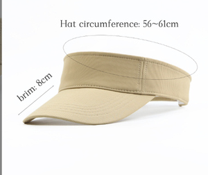 Sombrero de Estilo Moderno con Parte Superior Abierta para Viajes - Sombrero para el Sol con Logotipo Bordado Sombrero de tela para escaleras con protección solar para venta al por mayor - Product Image 4