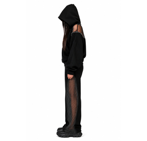 Sweat-shirt à capuche de haute qualité, logo personnalisé, collection automne/hiver, couleurs personnalisées, ensemble de survêtement unisexe à manches longues pour homme, en coton - Product Image 5