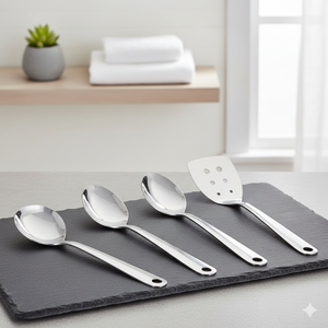 ชุดเครื่องครัวสแตนเลส5ชิ้นดีไซน์คลาสสิก - Product Image 1