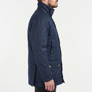 SUQAINA FASHION GARMENTS Waxed Cotton <b>Jackets</b> Custom Lightweight Outdoor Casual <b>Utility</b> Wind Resistant Outerwear Polyester - Product Image 6