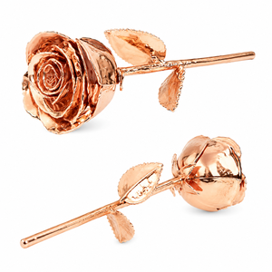 Rosa Preservada Bañada en Oro de 24K al por Mayor, Rosa Real Chapada en Oro con Tallo Largo para el Día de San Valentín y Aniversarios - Product Image 1