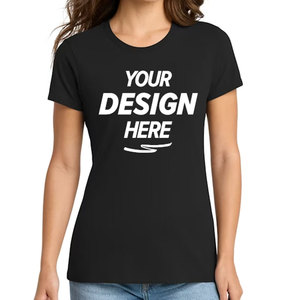 Camiseta Básica de Manga Corta para Mujer, Algodón Premium, Tejido Suave, Cuello Redondo, Colores Sólidos - Product Image 4