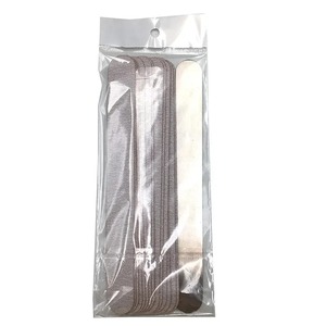 100pcs/lot Professional Double Sided Crystal Glass Nail <b>File</b> 100 Grit Reusable Sandpaper Nail Care Tool Color <b>Box</b> 25 - Product Image 3