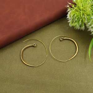 Pendientes de Aro con Forma de Serpiente, Joyería de Diseño, Aros Minimalistas en Oro y Plata, Estilo Bohemio y Gótico, Regalo para Ella - Product Image 2