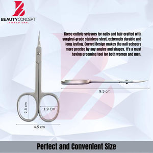 Ciseaux à cuticules à pointe fine, durables, tendance, pour une coupe précise, outils de beauté pour manucure et pédicure - Product Image 3