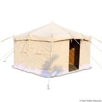 Tente de désert arabe traditionnelle de luxe à double couche en toile, design imperméable quatre saisons pour Dubaï, l'Arabie Saoudite, les Émirats arabes unis, le Qatar