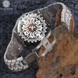 Reloj Mecánico Charm de Acero Inoxidable, Caja de 40 mm, Analógico, para Hombre, de Lujo, Resistente al Agua 10 Bar, Fecha Automática, Botón de Fecha Oculto - Product Image 4