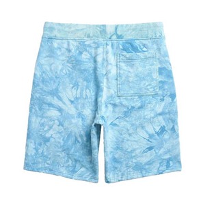 Pantalones Cortos Bermuda de Algodón Tie Dye para Hombre, Cintura con Cordón, Tejido Casual, Transpirable, Corte Medio - Product Image 5