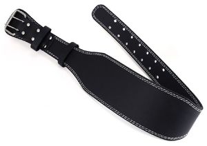 Cinturón de Cuero para Levantamiento de Pesas, Deportes, Gimnasio, Fitness, Culturismo, Entrenamiento de Fuerza, Cinturón de Soporte Lumbar para Ejercicio - Product Image 5
