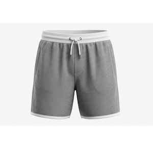 Shorts décontractés pour hommes en maille avec logo personnalisé de haute qualité, service OEM, shorts de fitness légers pour activités de plein air - Product Image 1