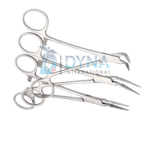 Ensemble de 3 pinces à racines Stieglitz de haute qualité (droites, 45 et 90 degrés), instruments chirurgicaux dentaires certifiés CE - Product Image 5