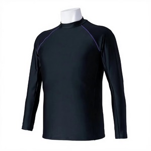 Rashguard de combat BJJ Jiu Jitsu personnalisé pour homme, en polyester, coupe ajustée, manches longues, compression, entraînement, UPF50, respirant - Product Image 3