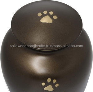 Brass Cremation <b>Pet</b> Memorial Urns Funeral <b>Pet</b> <b>Keepsake</b> Urns Burial Urns With High Quality at Low Price - Product Image 2