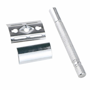 Safety <b>Razor</b> Cheap Price High Quality Professional Stainless Steel Safety <b>Razors</b> for Men Wet Shaving with <b>Single</b> <b>Blade</b> Metal - Product Image 6