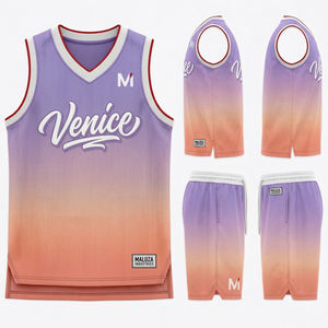 Uniforme de Baloncesto Sublimado Innovador, Diseño Personalizado, Conjunto de Camiseta y Pantalones Cortos para Equipo, Ropa Deportiva Profesional de Secado Rápido - Product Image 6