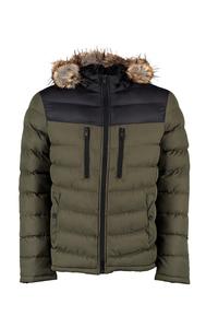 Chaqueta de Plumón con Capucha de Alta Calidad, Personalizada, Talla Grande, Abrigo Acolchado Grueso de Invierno para Hombre - Product Image 3