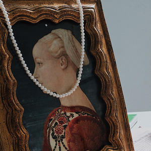 สร้อยคอไข่มุกน้ำจืดเม็ดเล็ก 3-4 มม. คุณภาพดี แสงเงาสวยงาม สำหรับผู้หญิง สไตล์หรูหรา 18K - Product Image 2