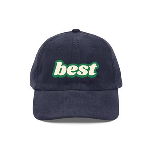 Sombrero de béisbol Unisex de 6 paneles de pana bordado personalizado sombrero deportivo ajustable Vintage para ropa de calle deportes Casual marca OEM - Product Image 5