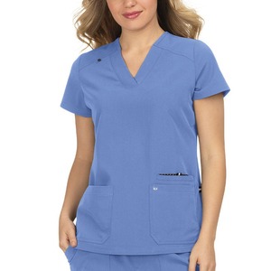 Surgical Medical Nursing Dental Spandex Twill Comfortable Doctor Uniforms Seamless Customized Hospital Mens Scrubs Uniforms Sets - Product Image 2